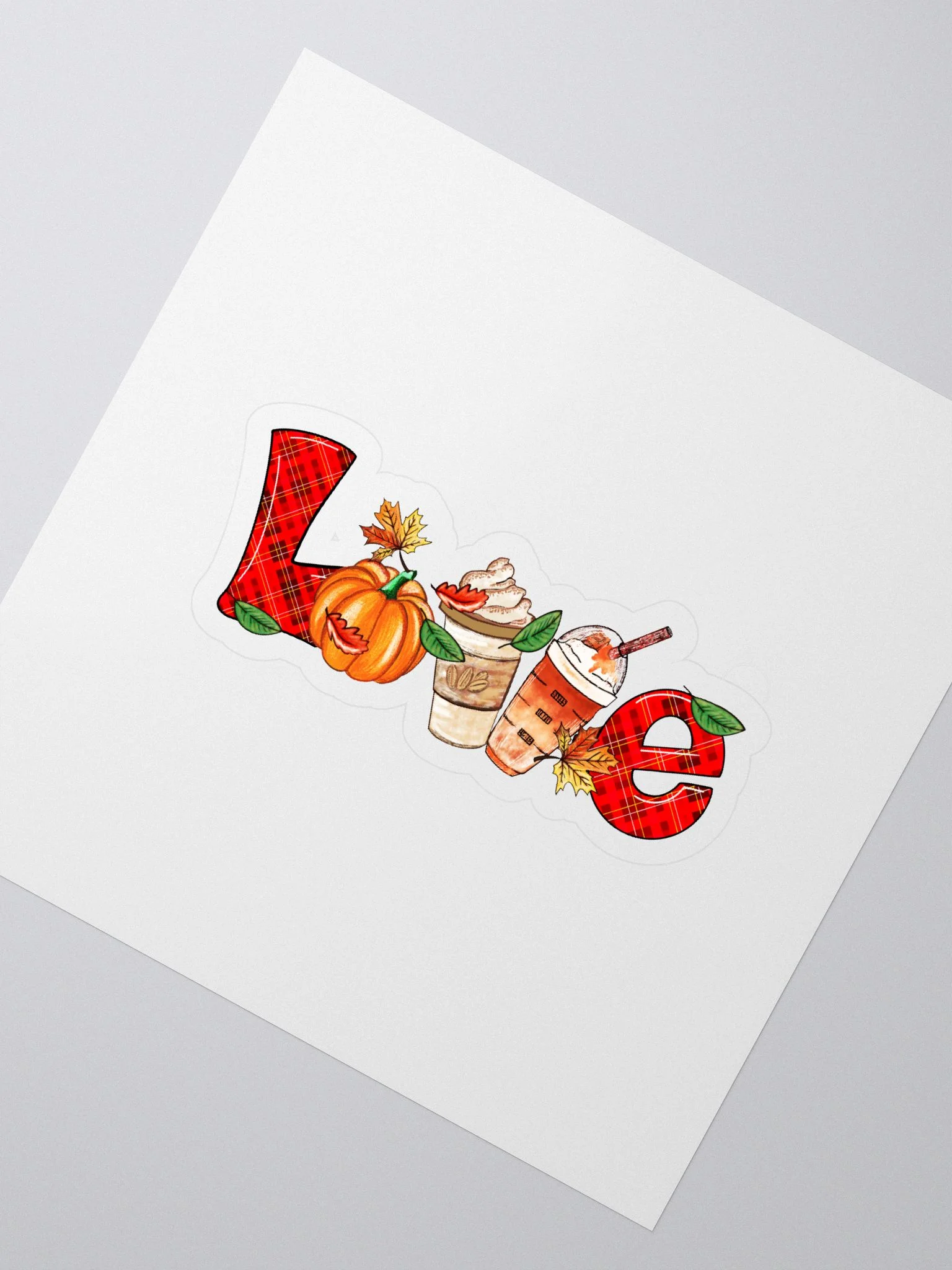 Fall Love Sticker product image (2)