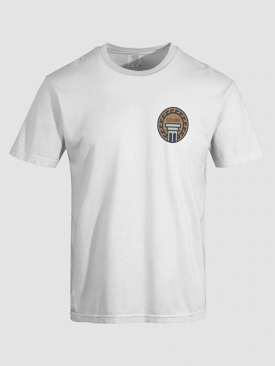 Solaris Logo + Back Print Tee (Light Variant) product image (5)