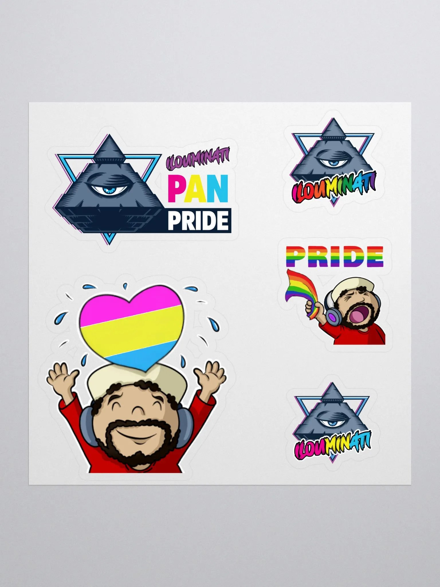 Pride Sticker Sheet product image (1)
