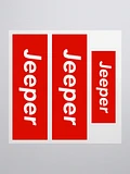 Jeeper-preme Sticker Pack product image (1)