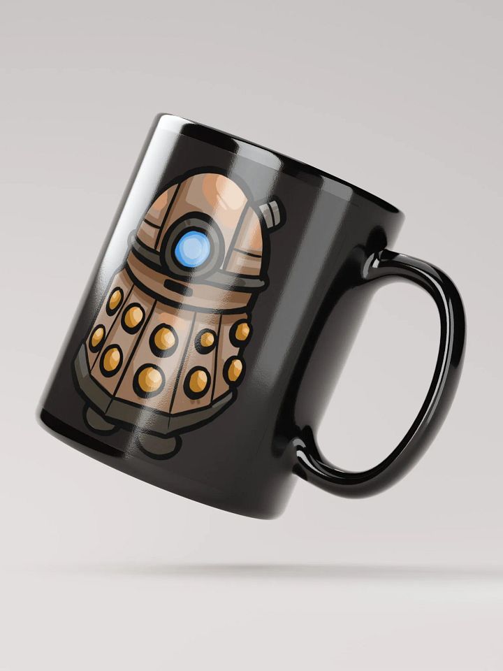 Exter'Mini'ate Glossy Black Mug product image (2)