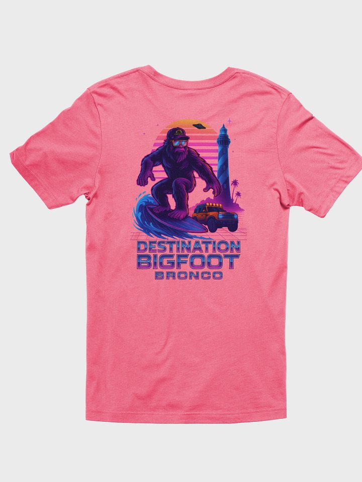 Destination Bigfoot Bronco Synthwave T-Shirt (Pink) product image (2)
