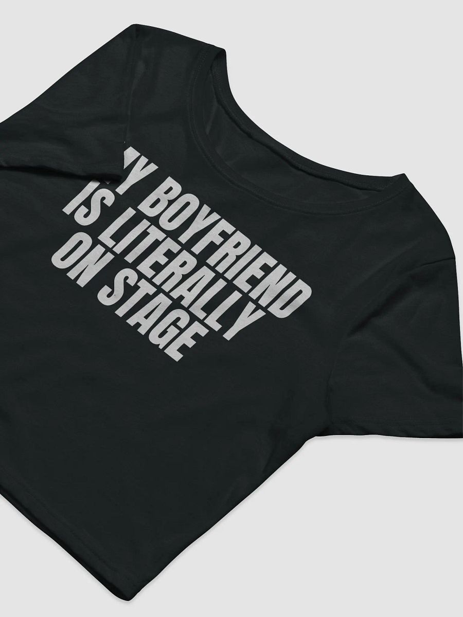 My Boyfriend Is Literally On Stage Baby Tee product image (8)
