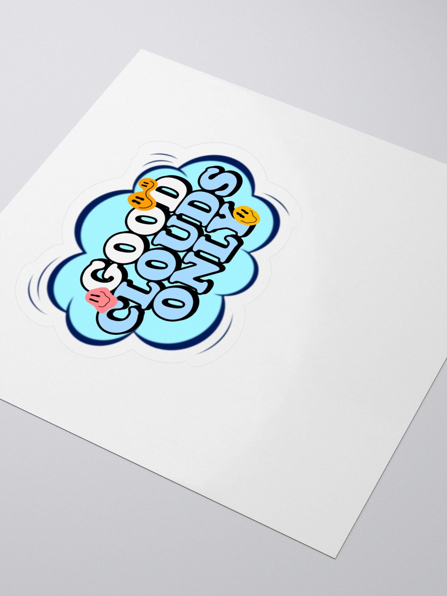 GOOD CLOUDS STICKER product image (3)