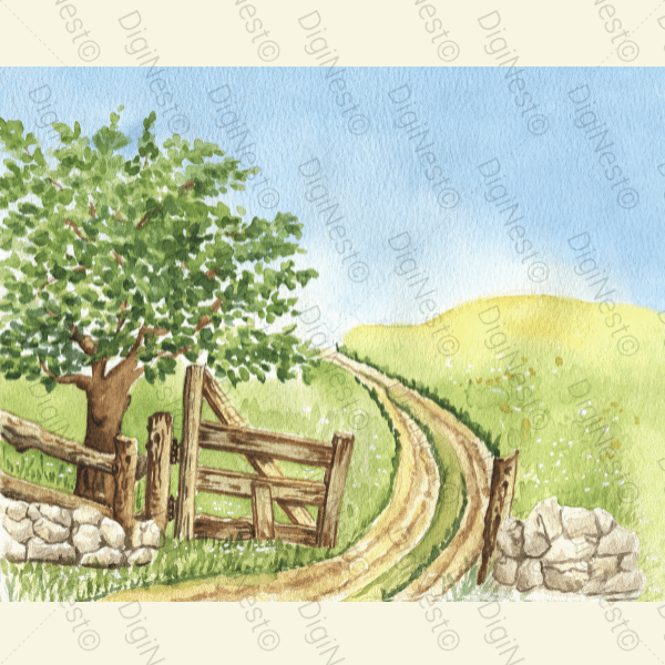 Farm and Countryside Watercolour Art product image (3)