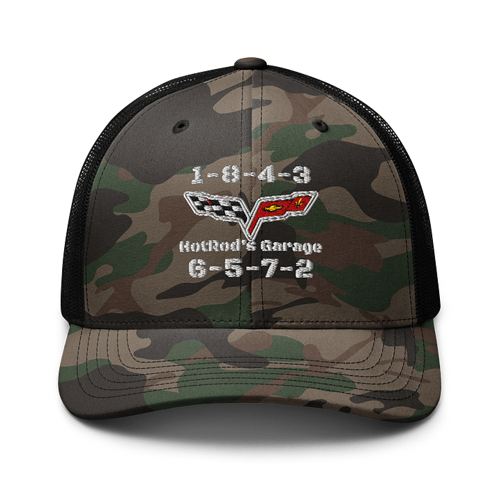 Chevy Firing Order Camo Caps product image (1)
