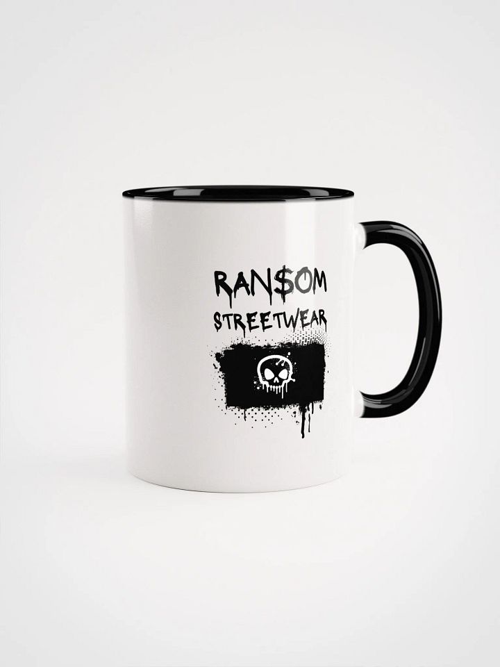 RAN$OM STREETWEAR LOGO Graffiti Skulls Ceramic Mug product image (10)