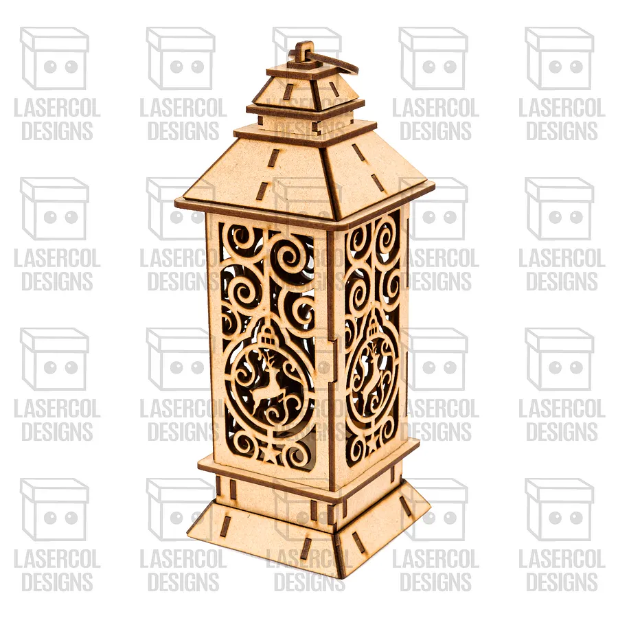 Christmas Lanterns (5 Styles) - Laser Cut Files product image (9)