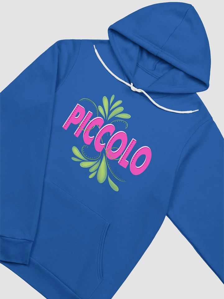 Flute Flourish Hoodie - Piccolo (Royal Blue) - Unisex product image (2)