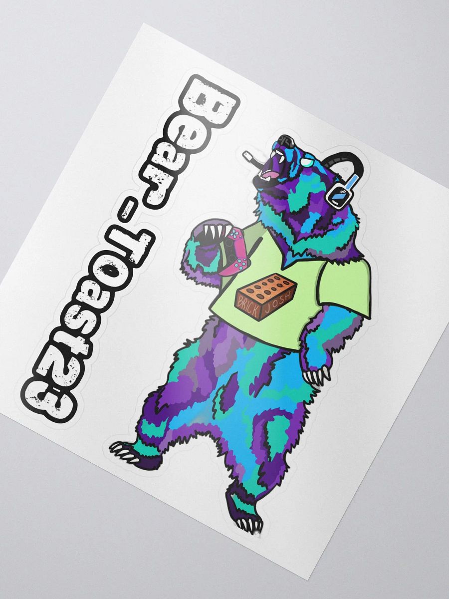 Big Bad Bear Sticker product image (2)