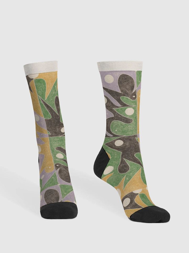 Cartoon College 4 crew socks product image (2)