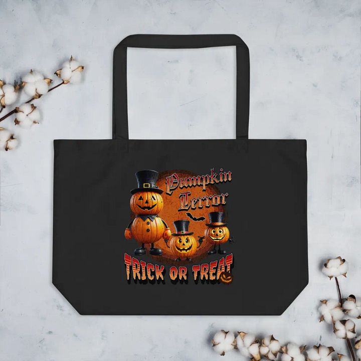 Pumpkin Terror Trick Or Treat Eco Tote product image (2)