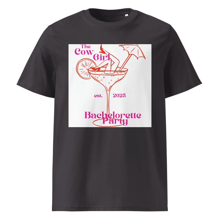 Woman T-Shirt Bachelorette Party Organic Cotton T-Shirt product image (1)
