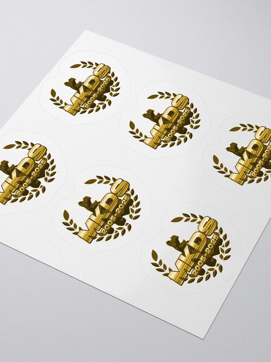 MKDS 20 Year Anniversary stickers product image (12)