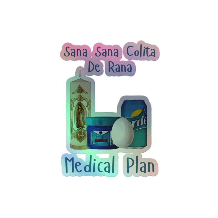 Sana Sana Colita De Rana Holographic Sticker Set product image (2)