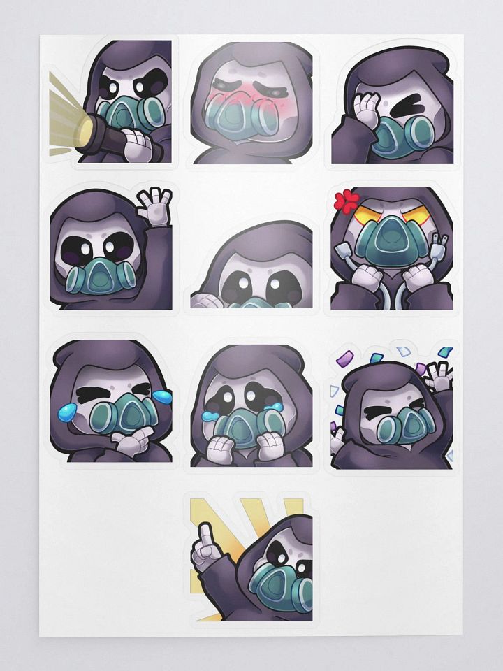 Mauri Emote Sheet product image (1)