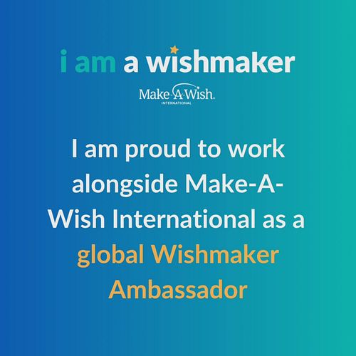The image says more then words, but I'm hyped about this.
Thanks to @makeawishintl to give me this oppertunity to help sick c...