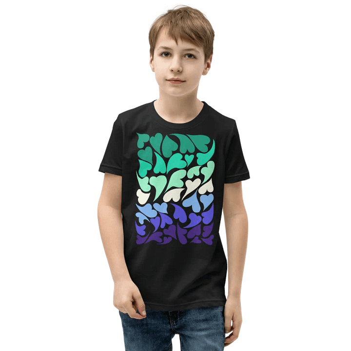 Nestled PRIDE Gay T-shirt (Youth) product image (1)