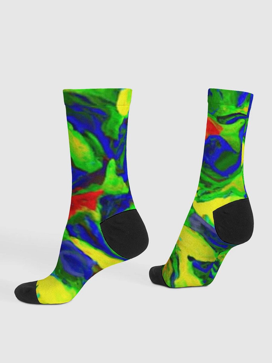 Swirling Spectrum Crew Socks product image (4)