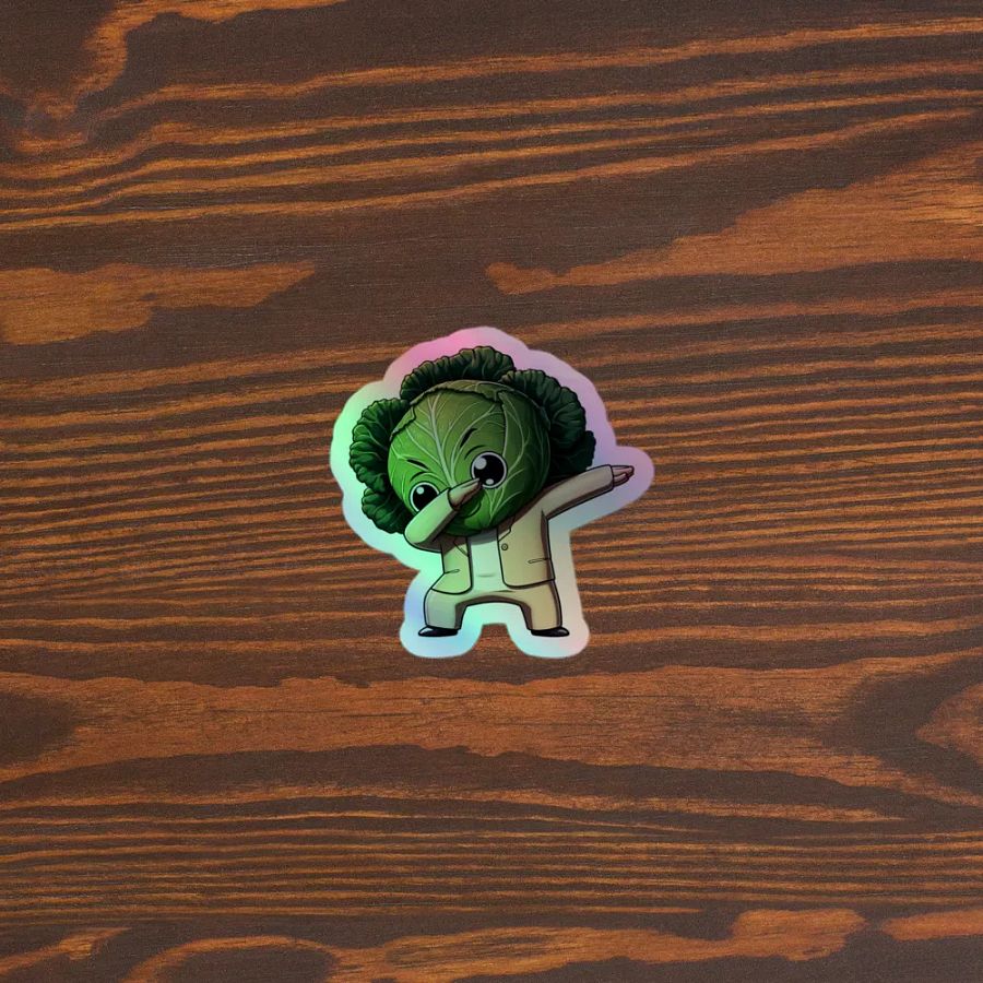 Cabbage Couture Holographic Sticker Set product image (5)