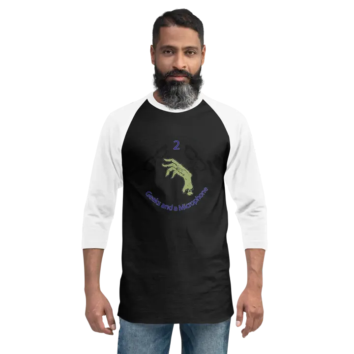 2 Geeks Horror Baseball Tee product image (12)