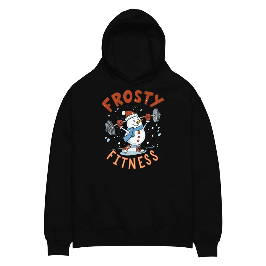 Frosty Fitness Snowman Hoodie product image (6)