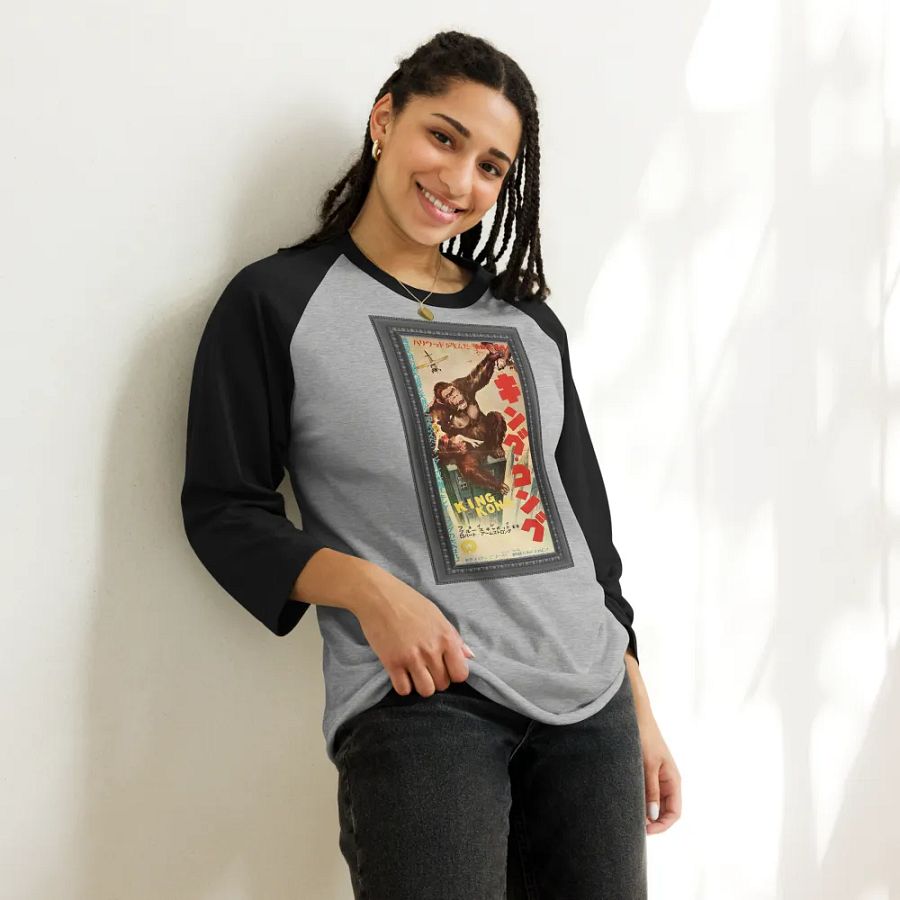 angry ape: saturday afternoon raglan product image (10)