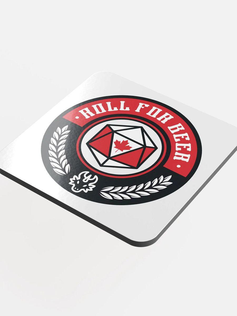 Roll For Beer Coasters product image (4)