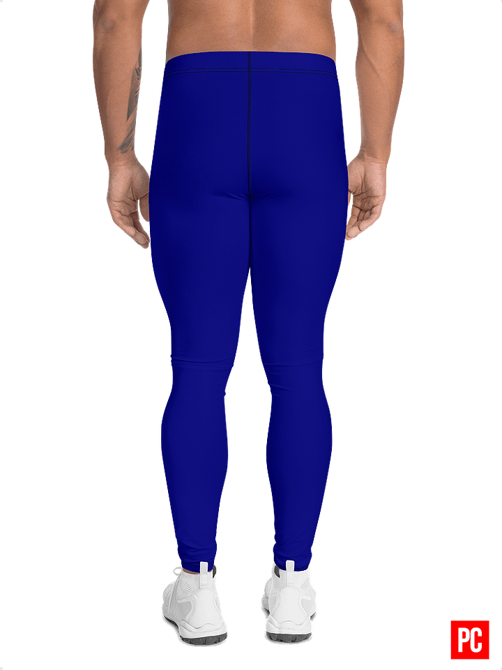 Plain Color Navy Blue Leggings product image (2)