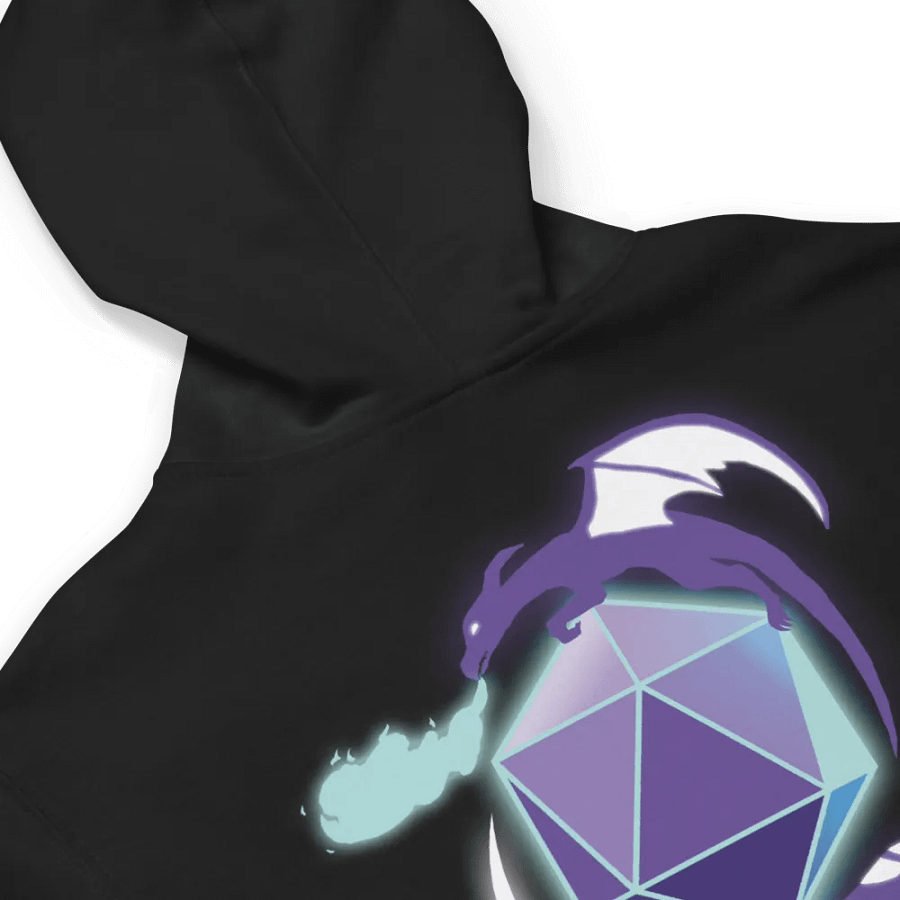 Embroidered Dice Versa Logo Hoodie product image (4)