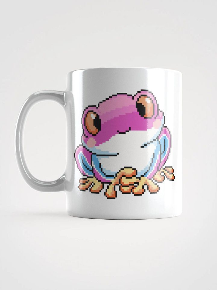 Pink Rip the Frog White Glossy Mug product image (1)