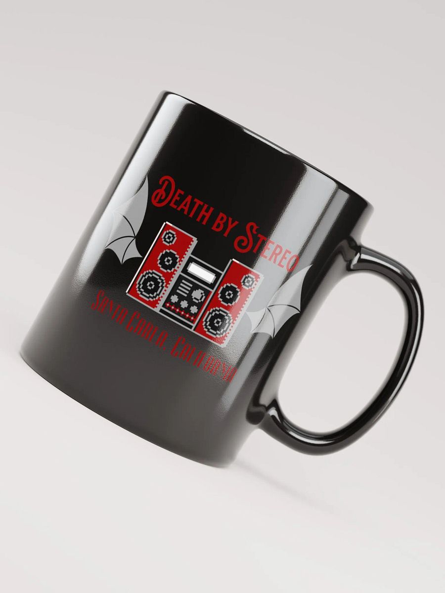 Stereo Black Glossy Mug product image (3)