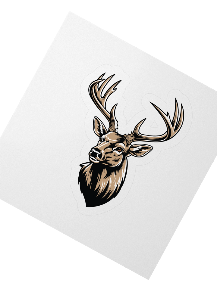 whitetaildeer sticker product image (7)