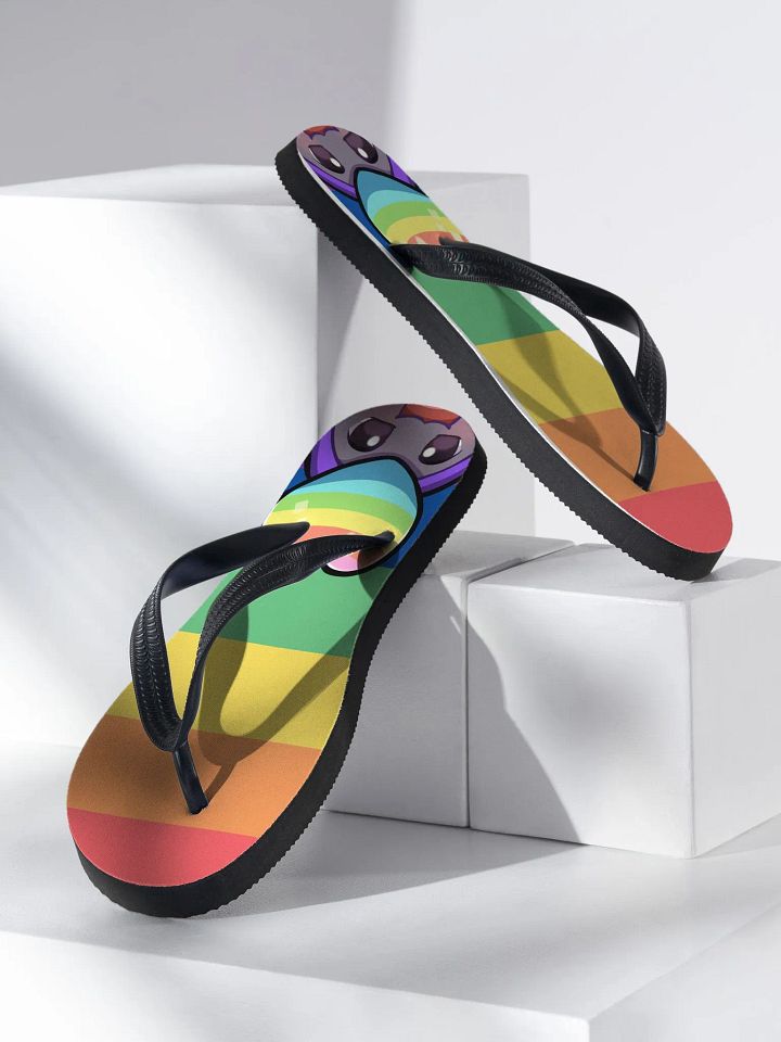 eabPRIDE Flip Flops product image (2)