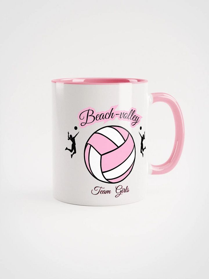 Beach-Volley Fun Girls Ceramic Mug product image (1)