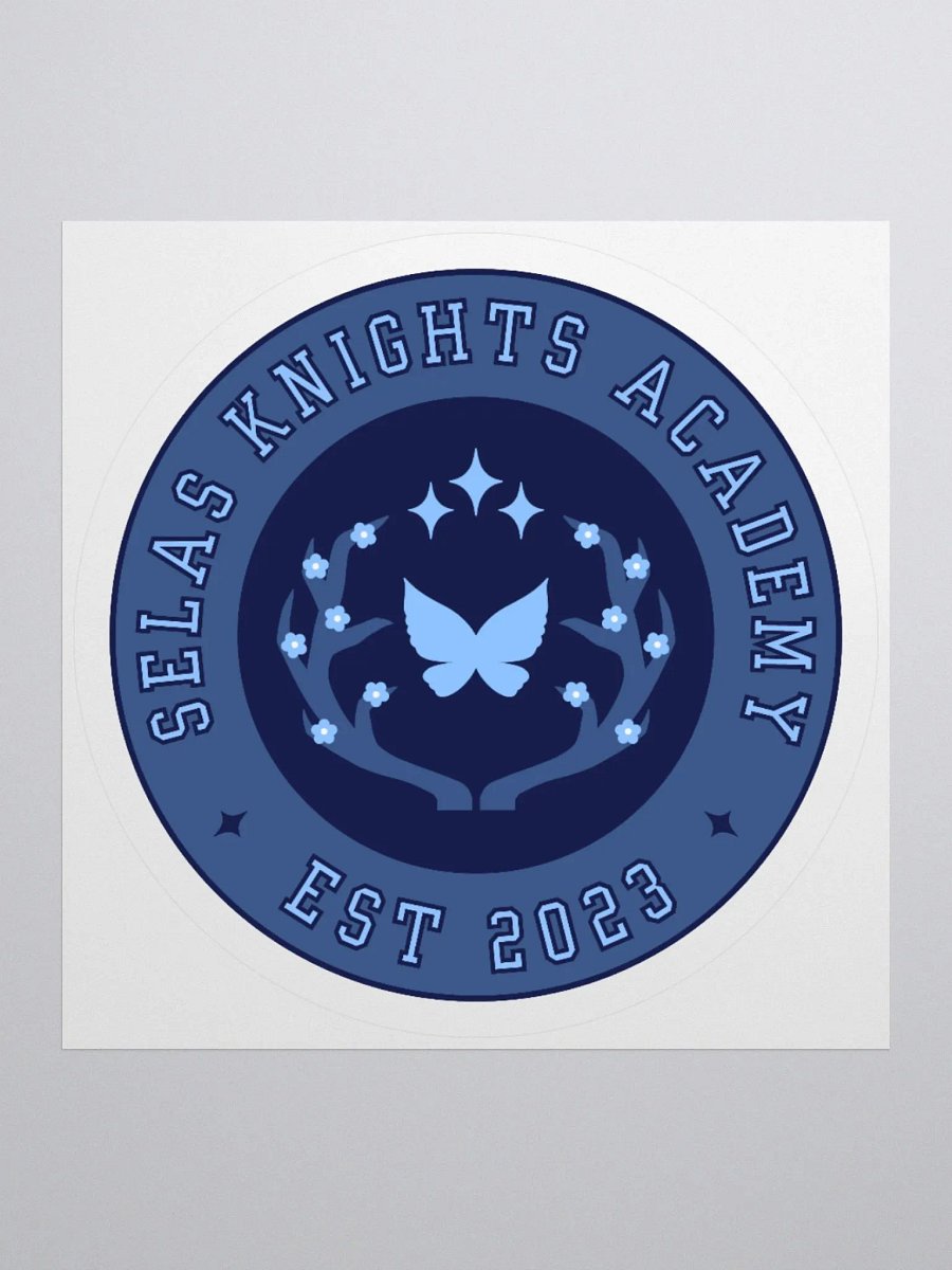 Selas Knights Academy Emblem Sticker product image (1)