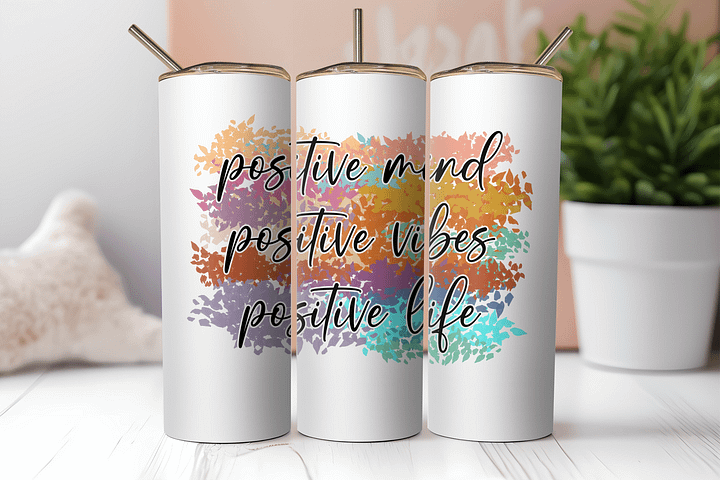 Vibrant Mind Stainless Steel Tumbler product image (2)