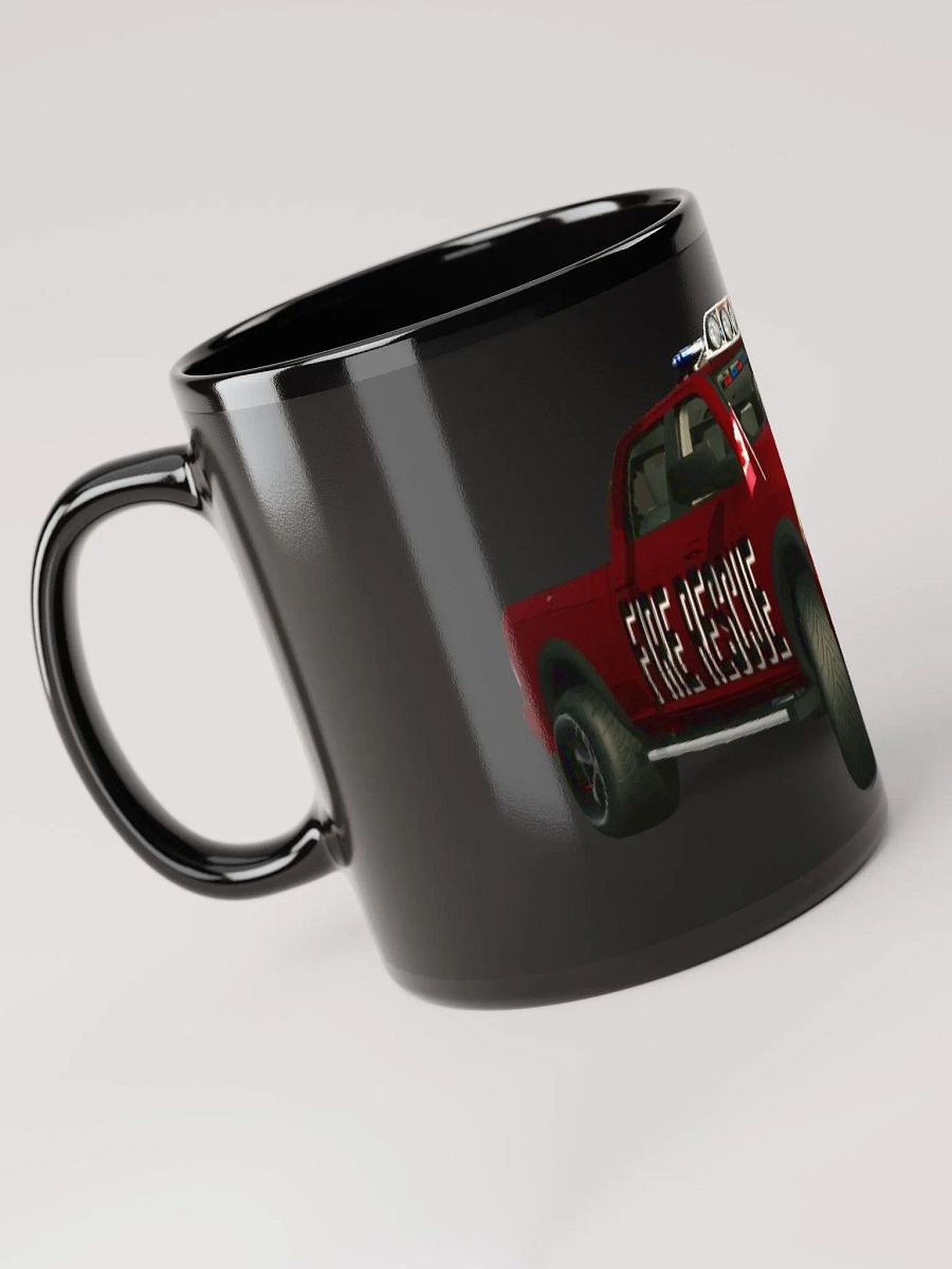 Fire Rescue & Police Pickup Truck Mug product image (6)
