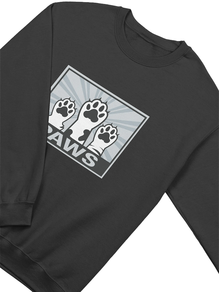 "PAWS" Men's Crewneck Sweatshirt product image (1)