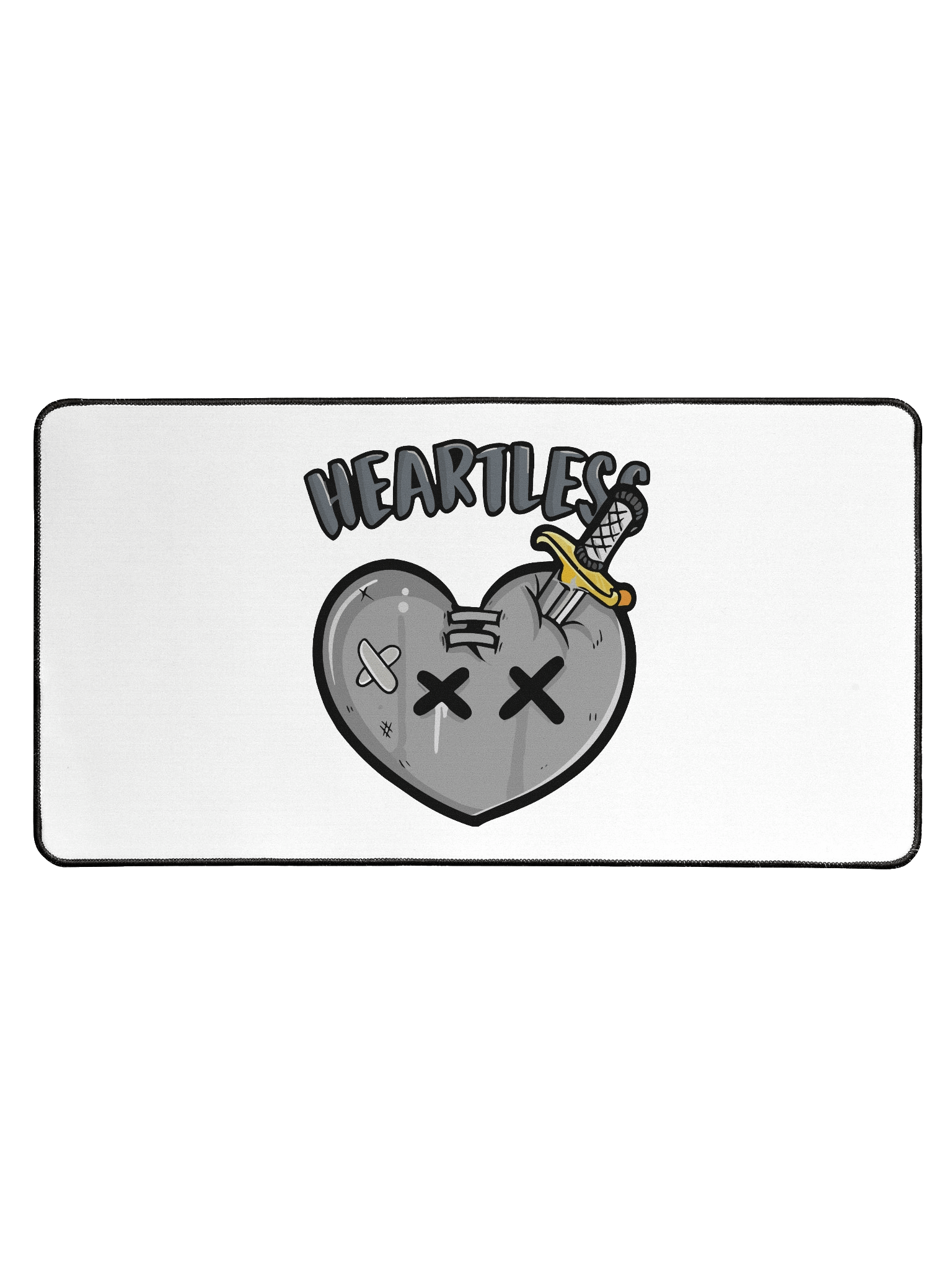 Heartless Desk Mat - Premium Neoprene Support product image (1)