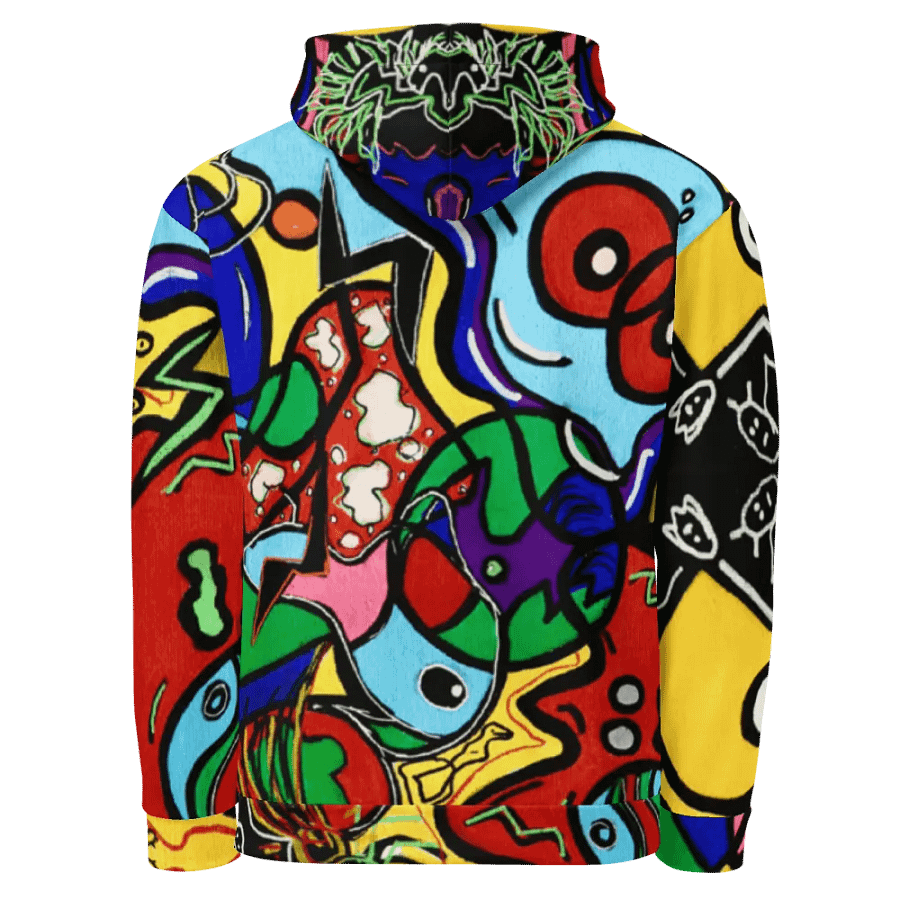 Chaos Turning Chaos All Over Print Hoodie product image (3)
