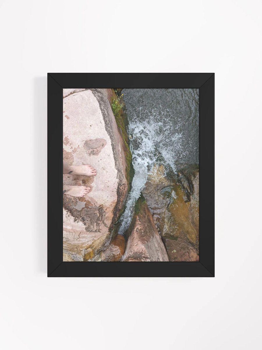 First Time above the tiny Fall Framed High Quality Photograph product image (4)