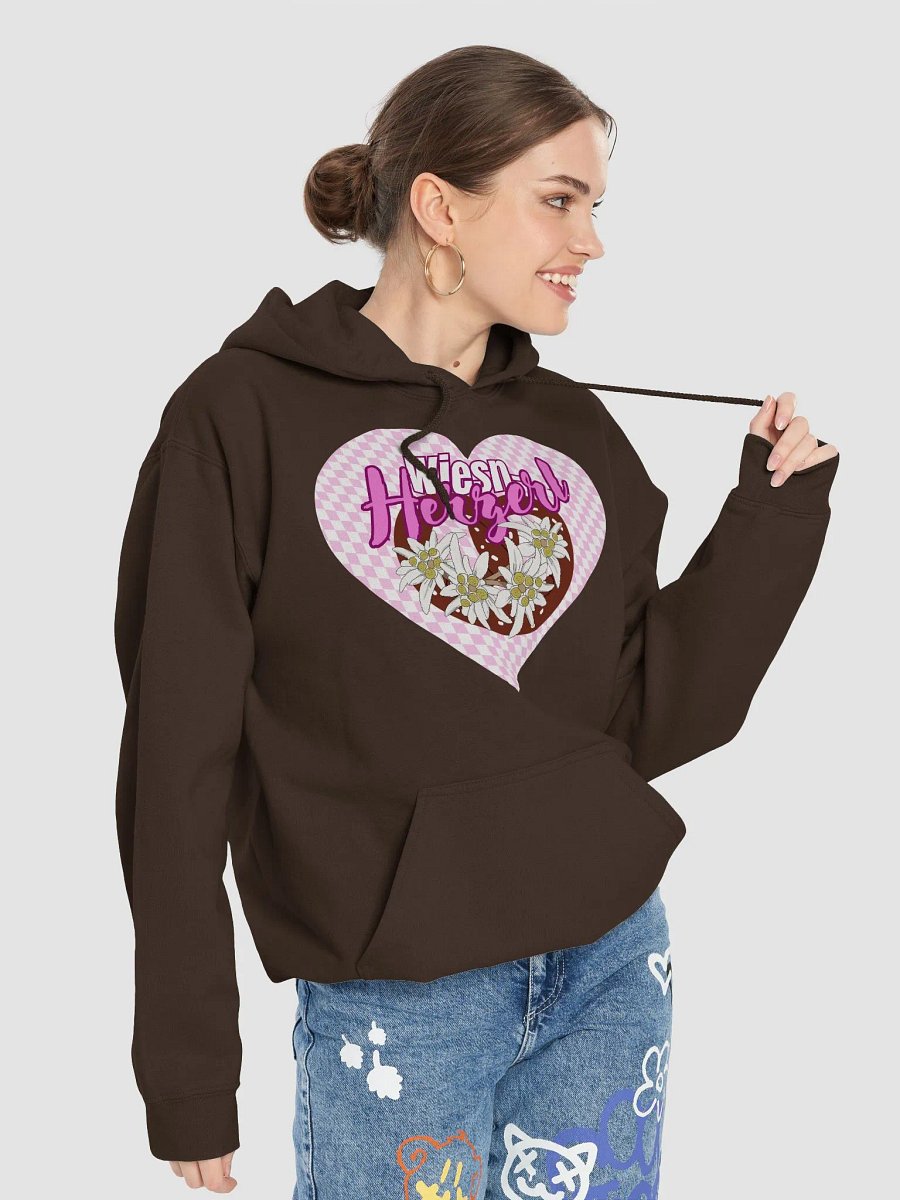 Wiesn-Herzerl Hoodie Pullover Oktoberfest - Rosa product image (7)