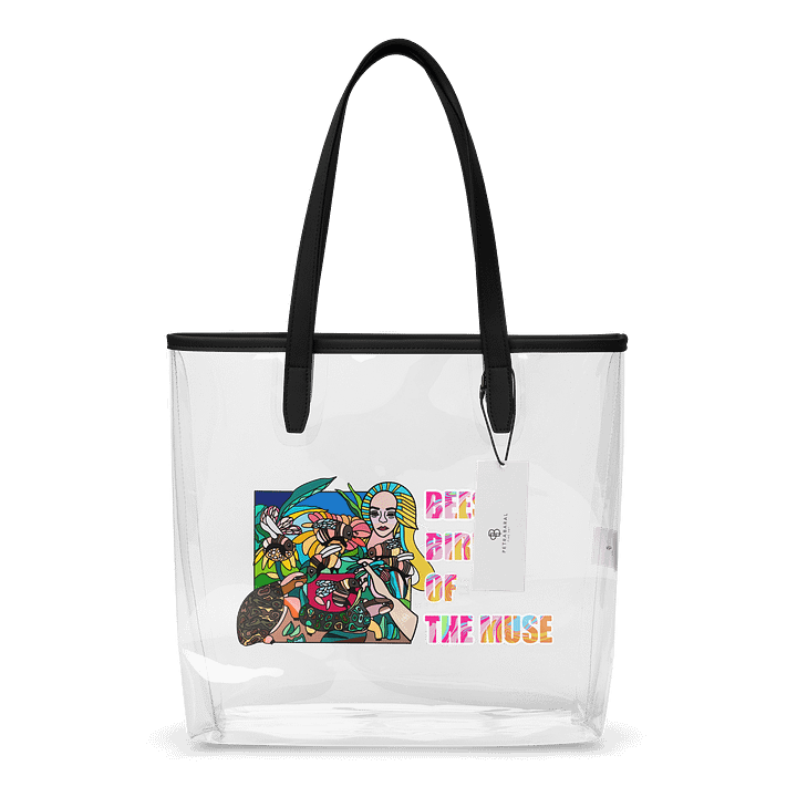 Bees - Birds or the Muse - Clear Tote Bag product image (1)