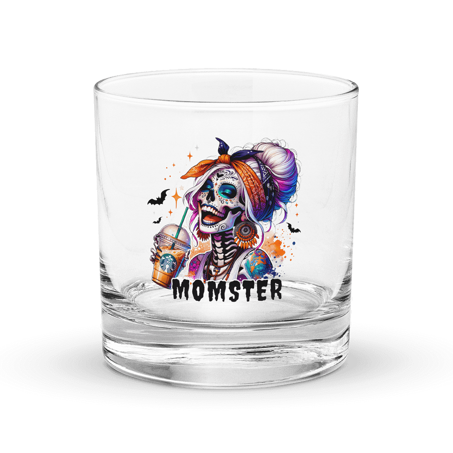 Day of the Dead Skeleton Rocks Glass product image (1)