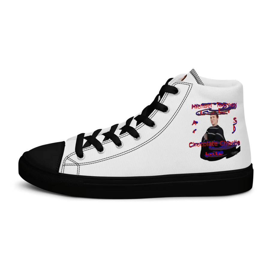 Michael Toomey As Chocolate Charlie 00 - Women's High Top Canvas Shoes product image (9)