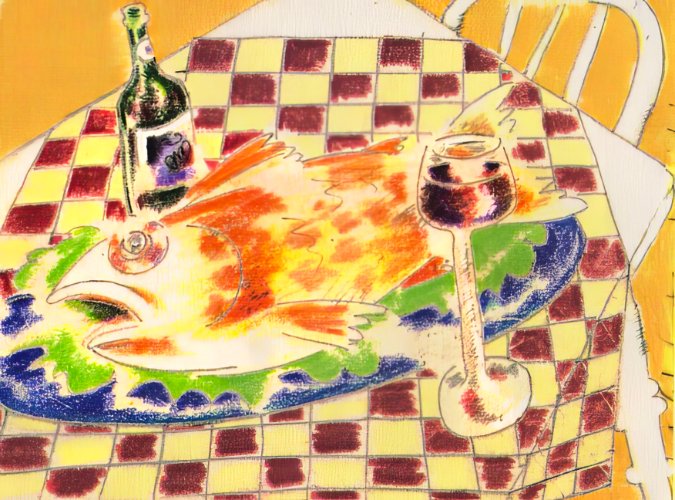 Feast with Checkered Cloth Greeting Card product image (1)