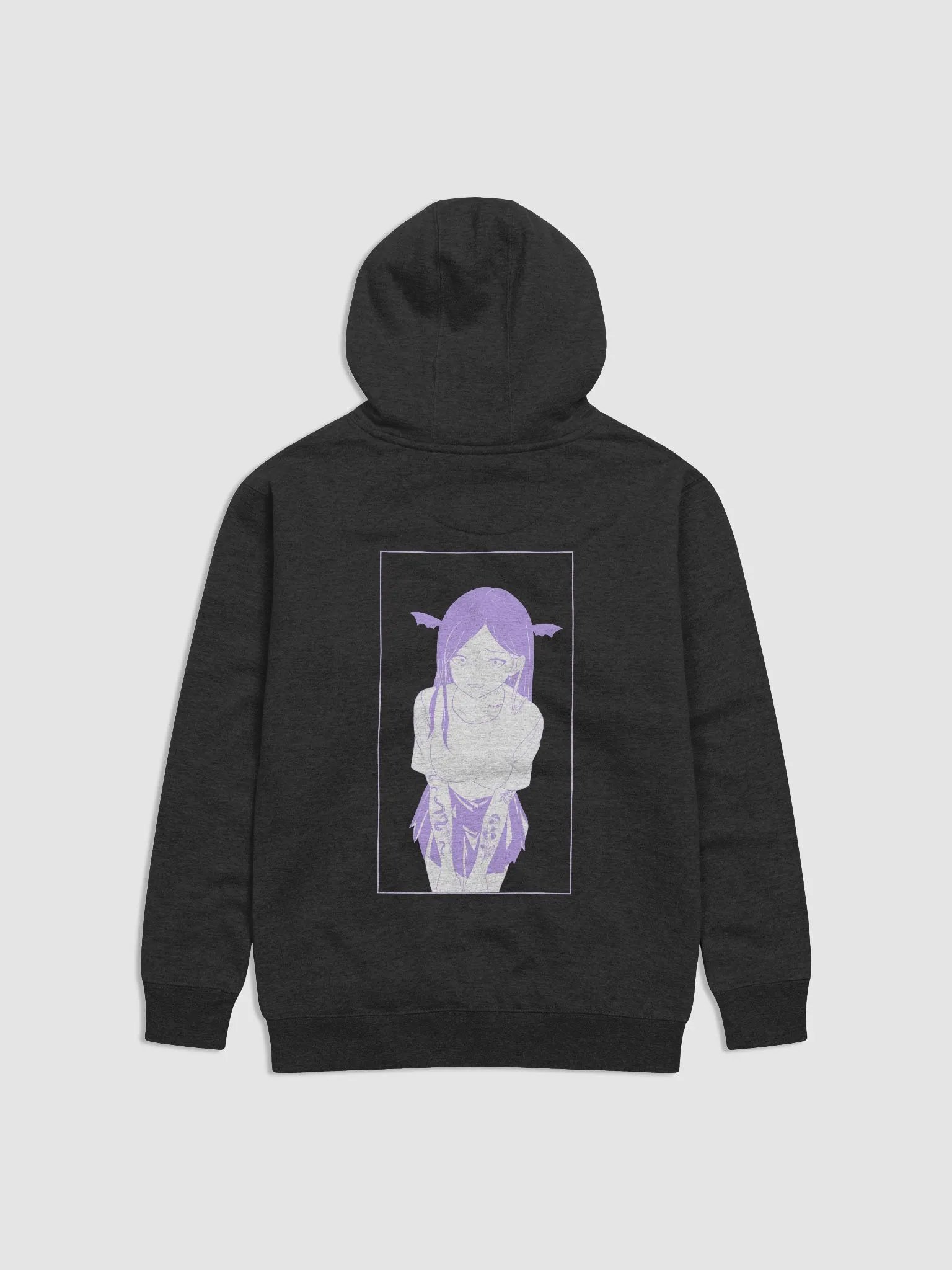 Plebbeee Waifu Hoodie (Purple) product image (4)
