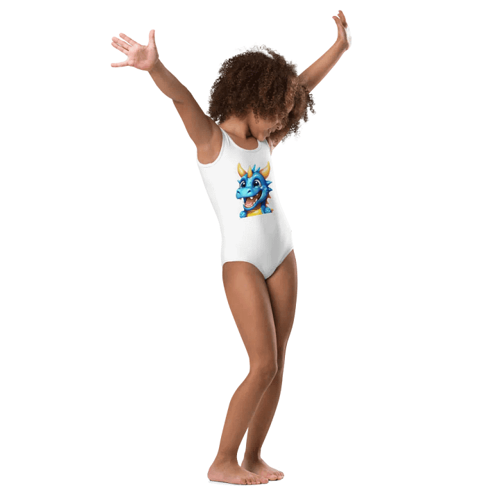 Happy Dragon All-Over Kids Swimsuit product image (1)