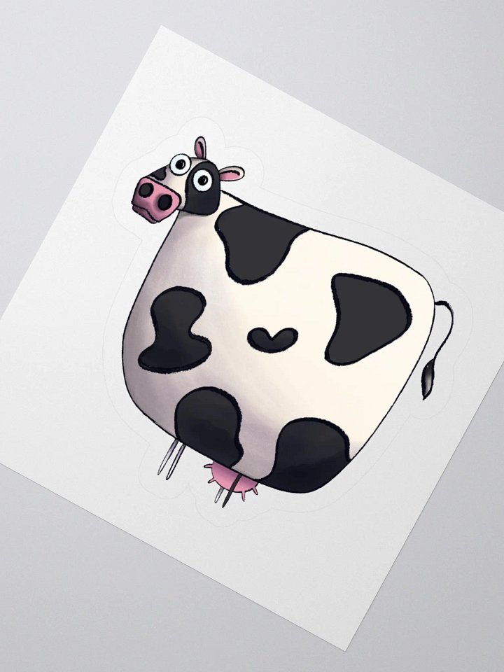 Impossible Farm Dairy Cow Stickers product image (4)